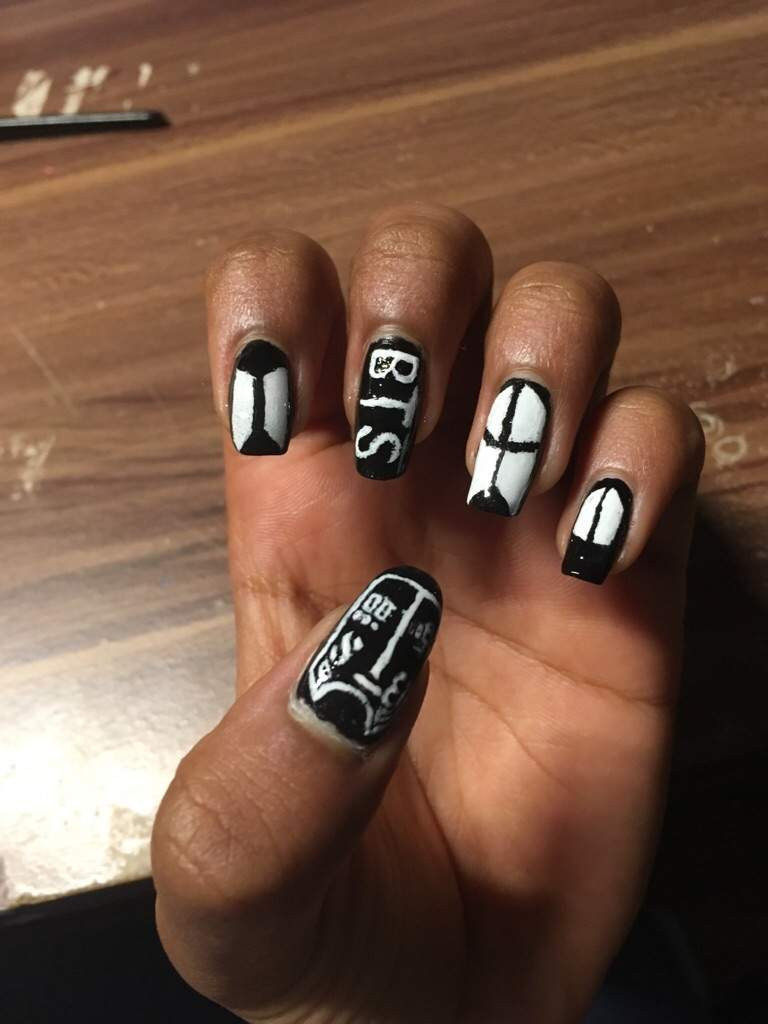 Bts Nail Designs
 Bts Nail Art