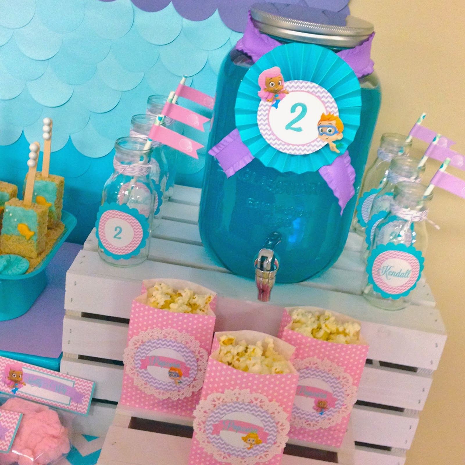 Bubble Guppies Birthday Decorations
 Karo s Fun Land Bubble Guppies 2nd Birthday Party