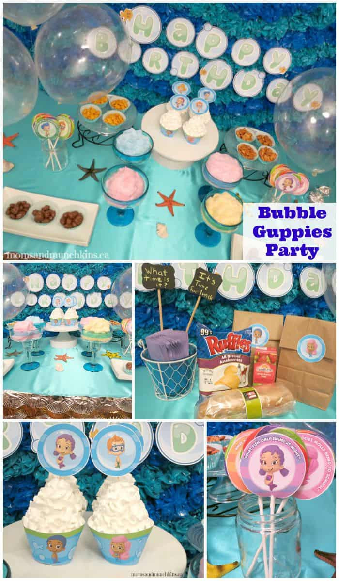 Bubble Guppies Birthday Decorations
 Bubble Guppies Birthday Party Moms & Munchkins