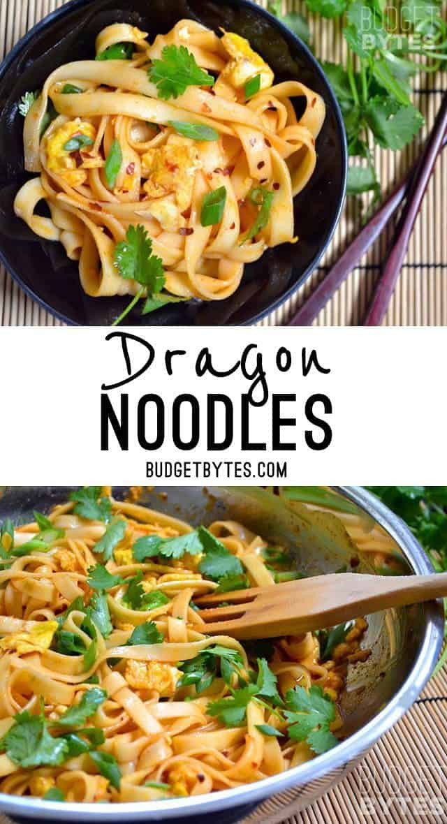 Budget Bytes Dragon Noodles
 Dragon Noodles Bud Bytes