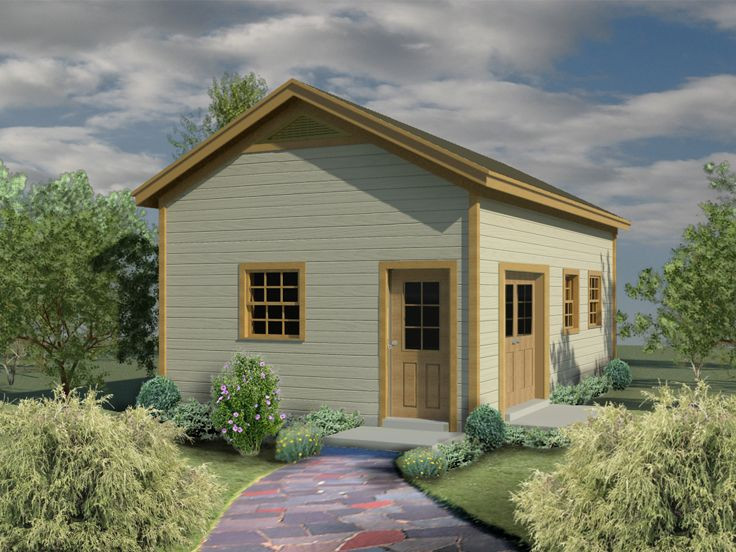 Build Backyard Workshop
 Outbuilding Plans