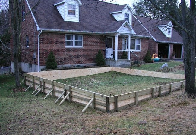 Building A Backyard Ice Rink
 Backyard Ice Rink