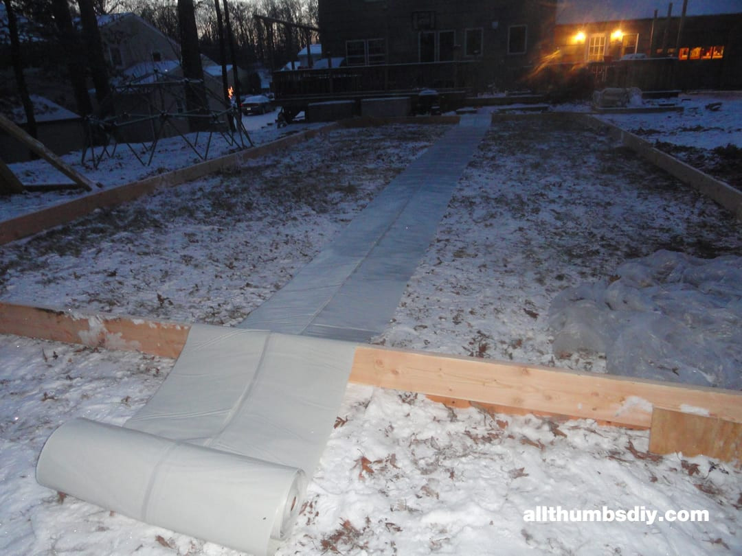 Building A Backyard Ice Rink
 First Time Building a Backyard Ice Rink – Day 2 Construction