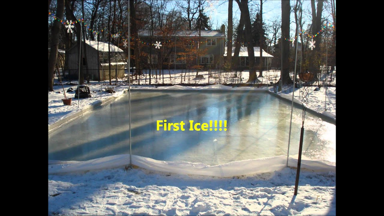 Building A Backyard Ice Rink
 How to Build a Backyard Ice Rink