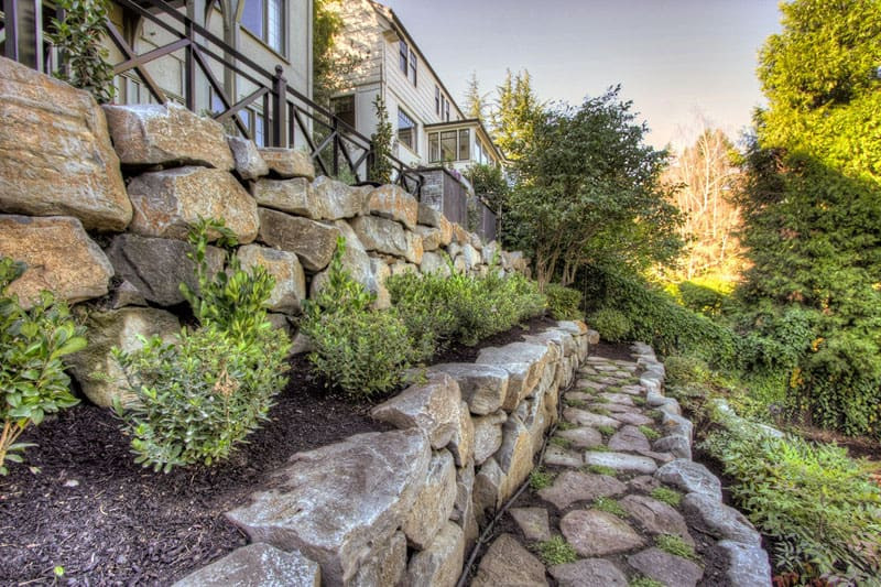 Building Terrace Landscape
 How To Turn A Steep Backyard Into A Terraced Garden