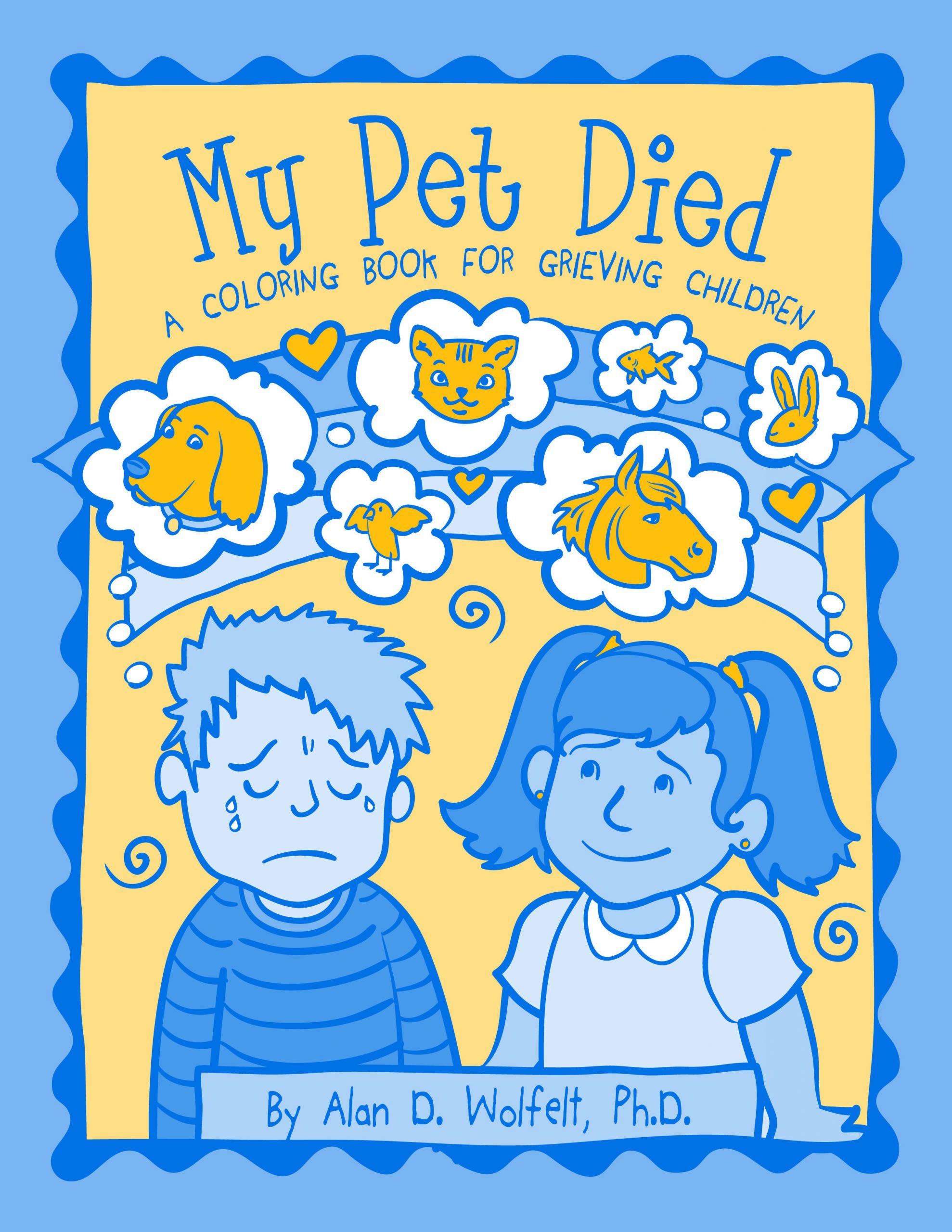 Bulk Coloring Books For Kids
 My Pet Died A Coloring Book Bulk Order Discount