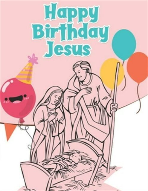 Bulk Coloring Books For Kids
 Happy Birthday Jesus Christmas Jesus coloring books for
