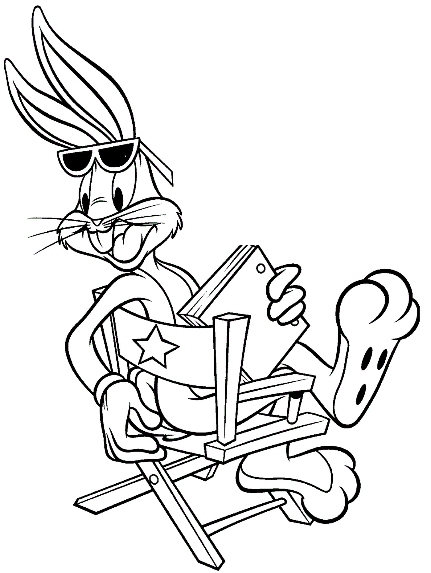 Bunny Coloring Pages For Kids
 Free Printable Bugs Bunny Coloring Pages For Kids
