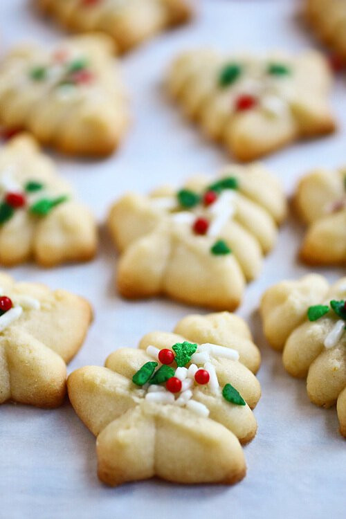 Butter Christmas Cookies
 Grandma s Butter Cookies Lauren Cecchi New York