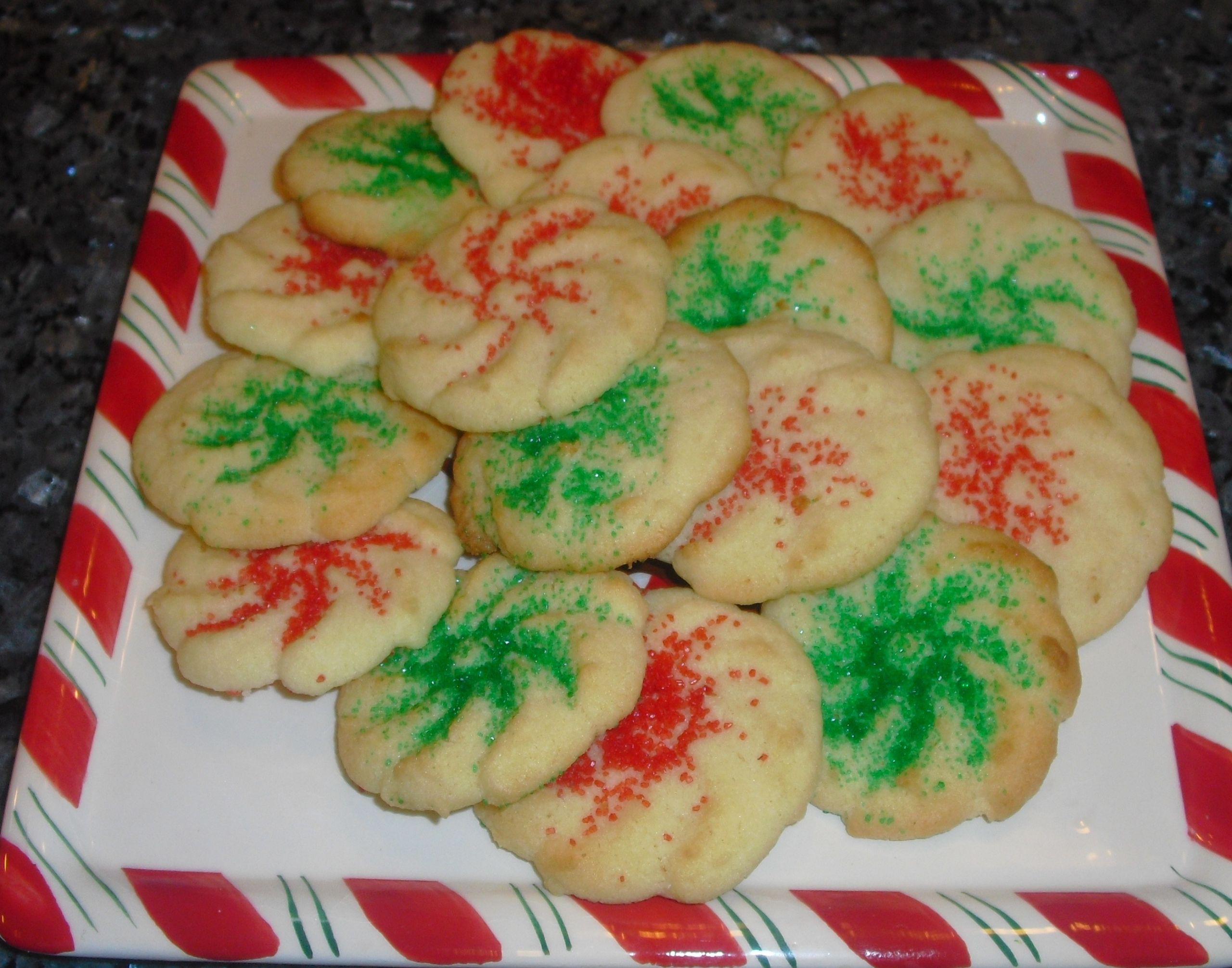 Butter Christmas Cookies
 Christmas Cookies Day 7 Pressed Butter Cookies Quick