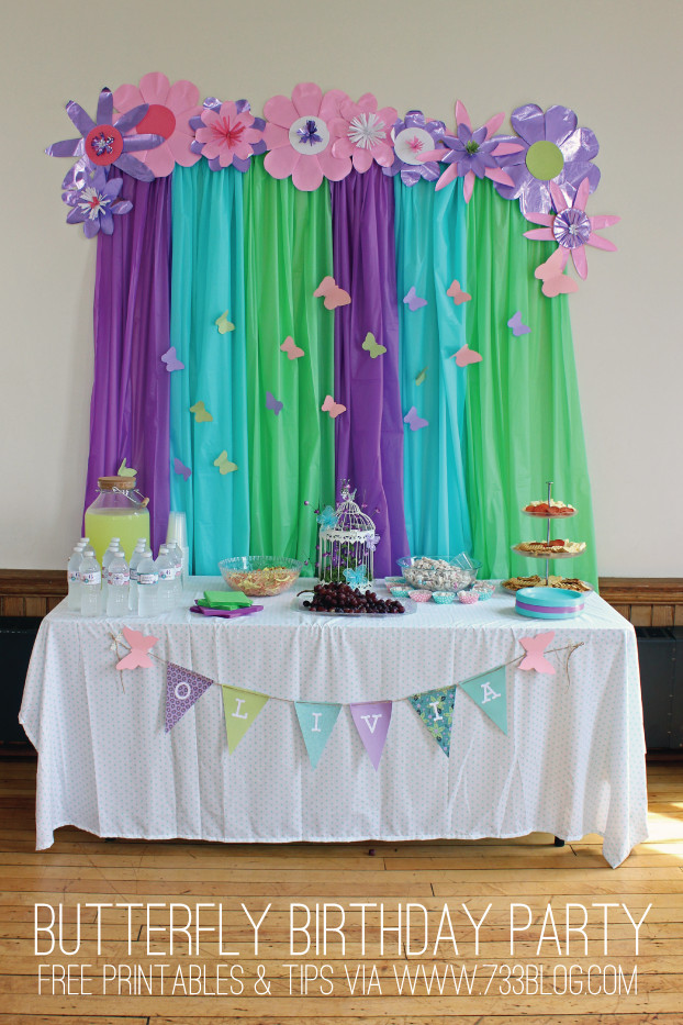 Butterfly Birthday Decorations
 Butterfly Birthday Party Inspiration Made Simple