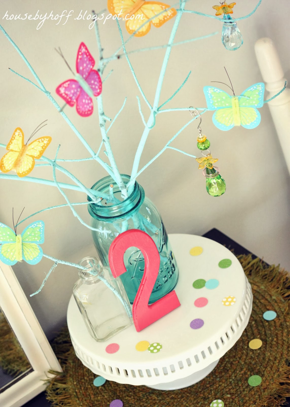 Butterfly Birthday Party
 A Butterfly Picnic Birthday Party House by Hoff