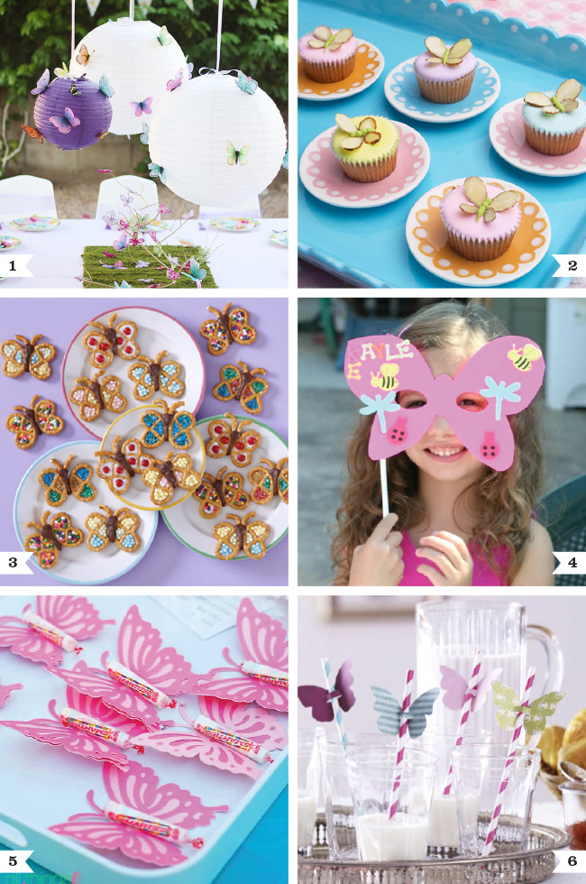 Butterfly Birthday Party Supplies
 DIY butterfly party ideas