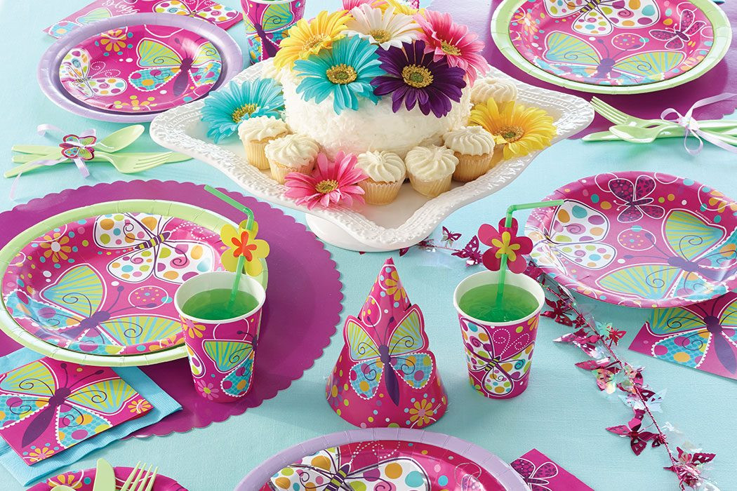 Butterfly Birthday Party Supplies
 Butterfly Birthday Party Ideas