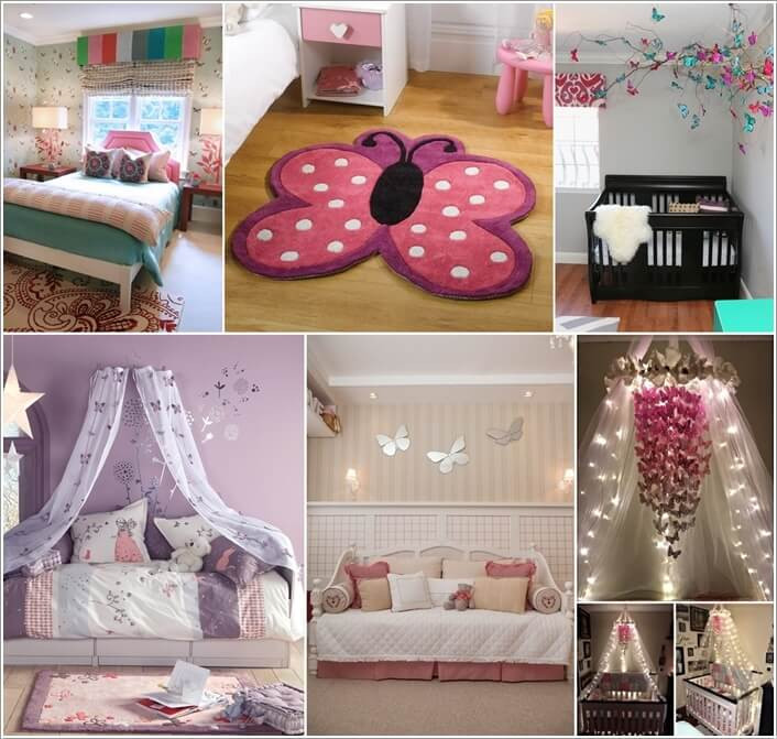 Butterfly Kids Room
 10 Butterfly Decor Ideas for a Girls Room