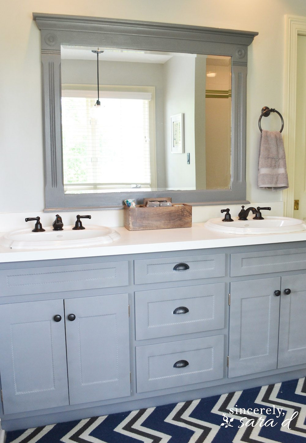 Cabinets To Go Bathroom Vanity
 Painting Cabinets and Using Shortcuts Sincerely Sara D