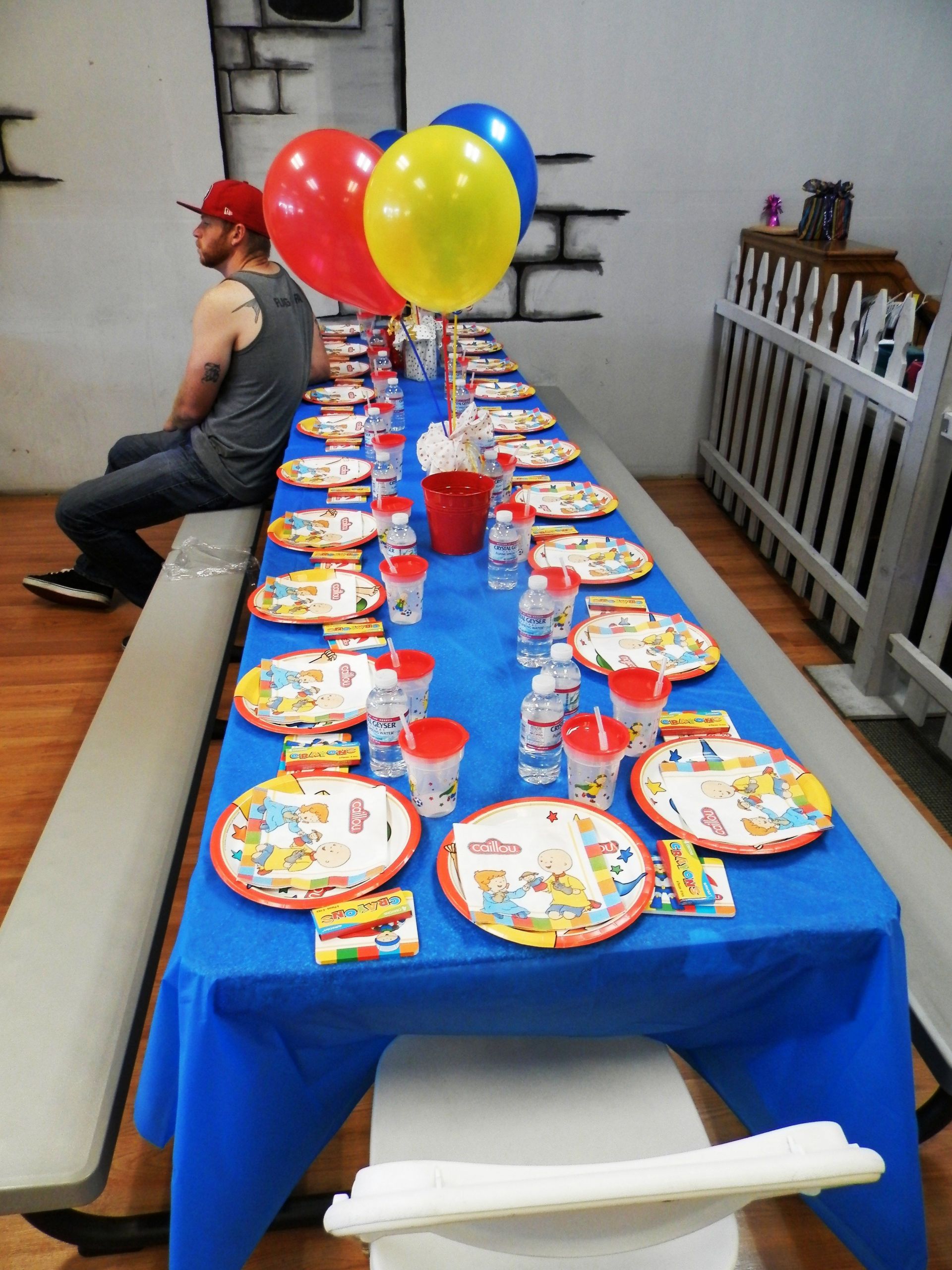 Caillou Birthday Decorations
 Caillou Birthday Party With images