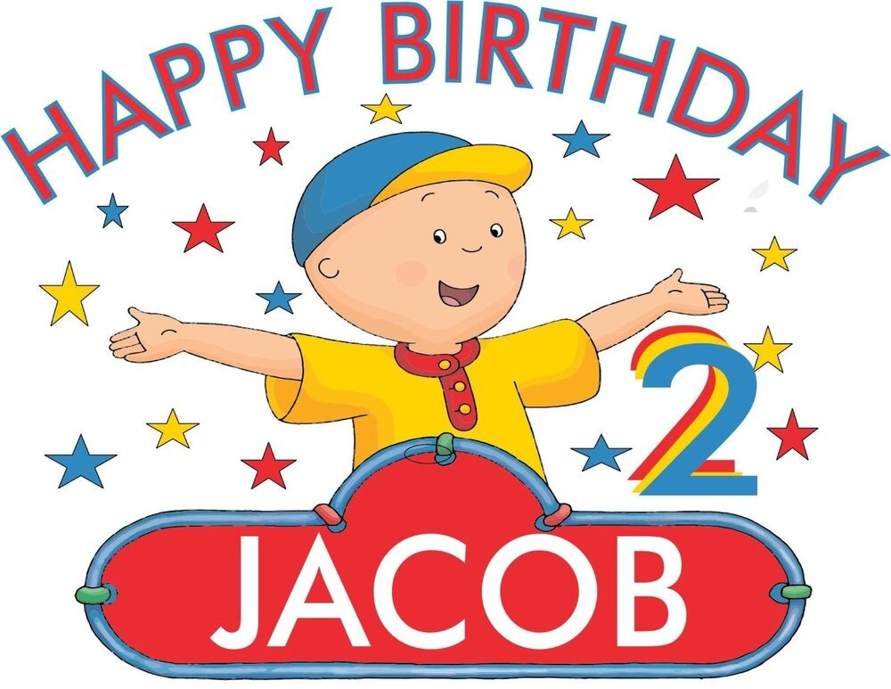 Caillou Birthday Decorations
 Caillou Custom Personalized Happy Birthday T Shirt