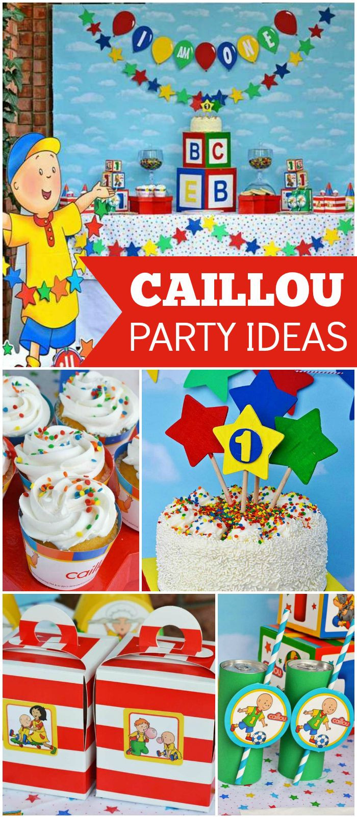 Caillou Birthday Decorations
 Caillou Birthday "Caillou Birthday Party"