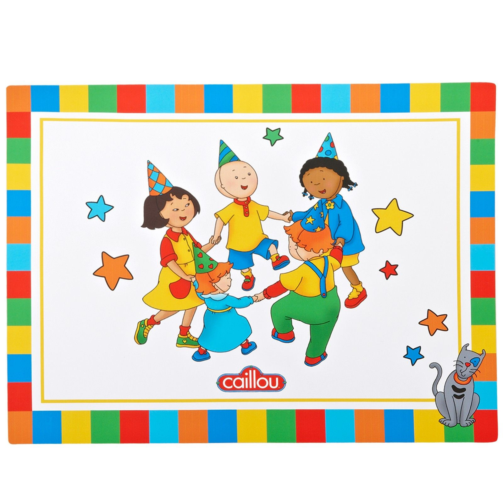 Caillou Birthday Decorations
 Caillou Placemat 4 Count