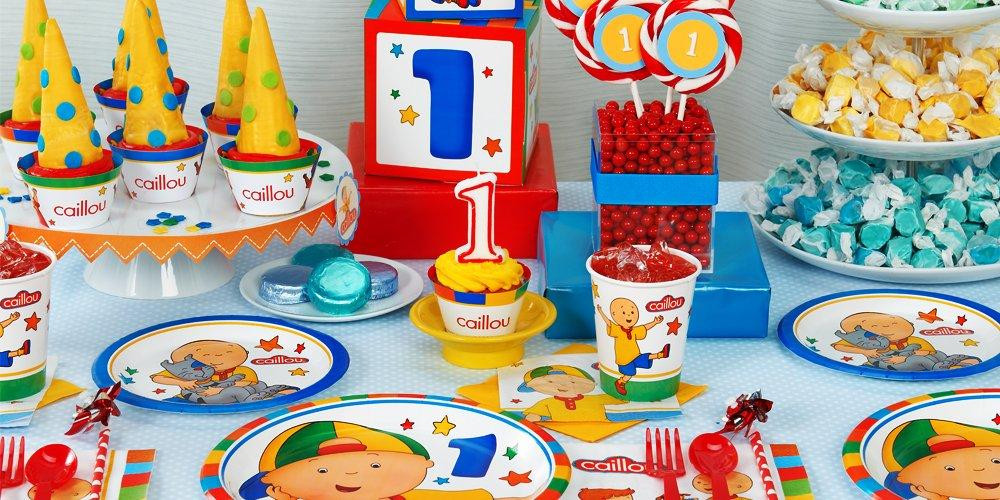 Caillou Birthday Party Decorations
 Caillou 1st Birthday Party Supplies Kids Party Depot