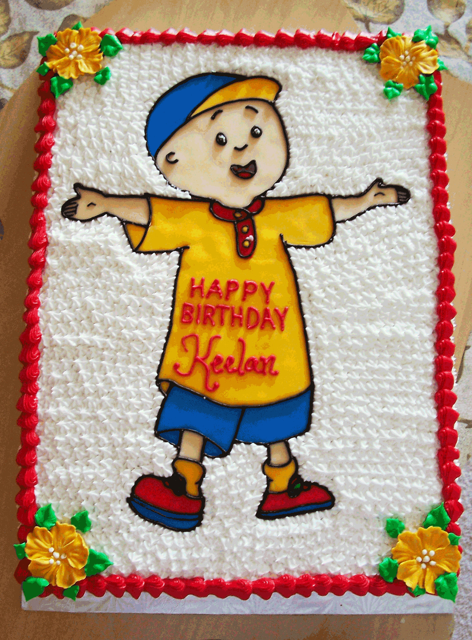 Caillou Birthday Party Ideas
 Caillou Birthday Birthday Cakes Gallery