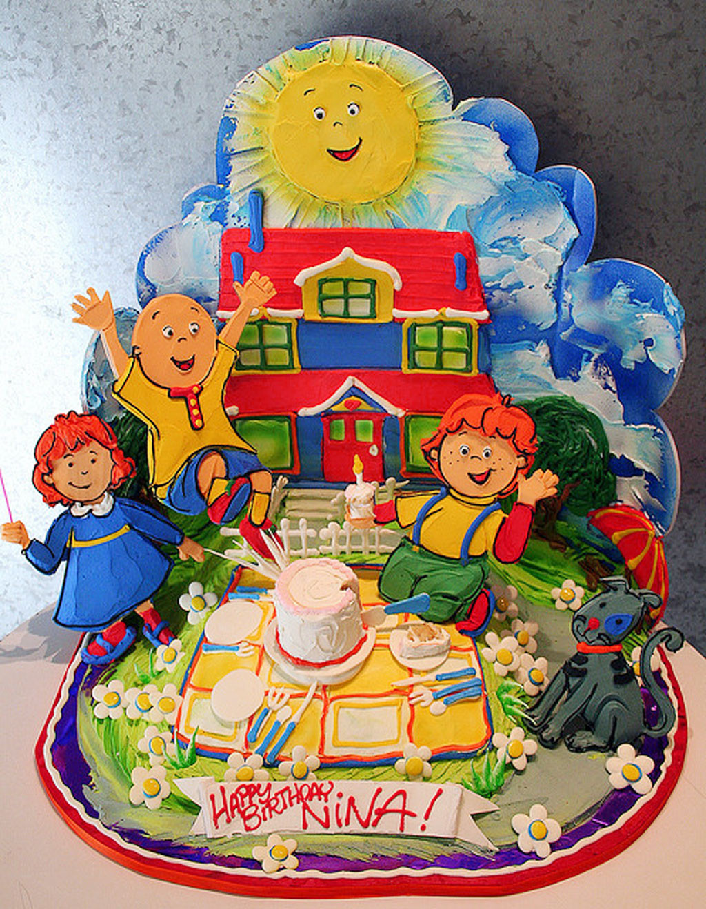 Caillou Birthday Party Ideas
 Caillou Birthday Cake Birthday Cake Cake Ideas by