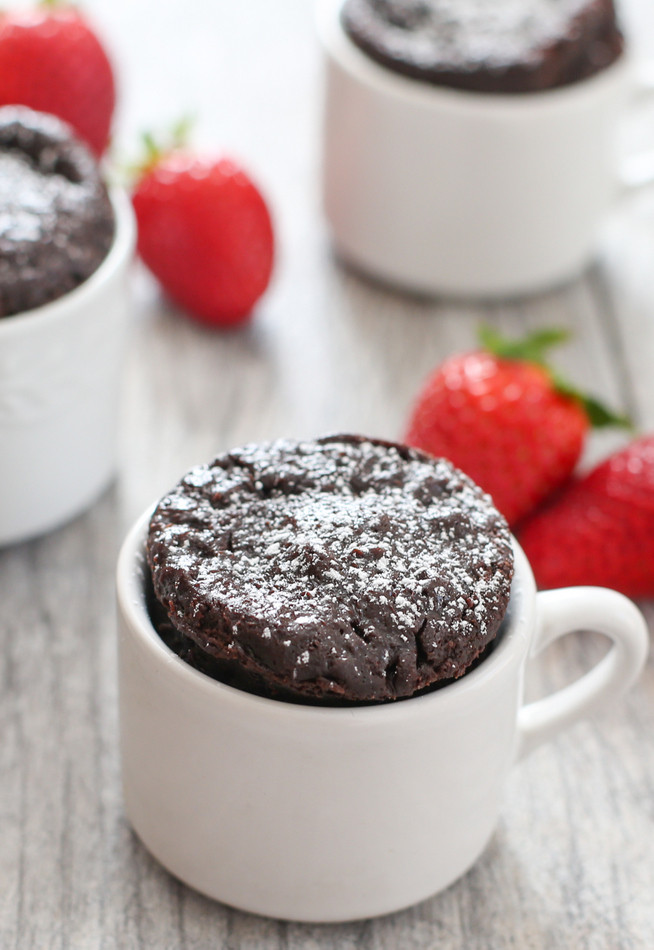 Cake In A Mug
 4 Ingre nt Flourless Chocolate Mug Cake Kirbie s Cravings