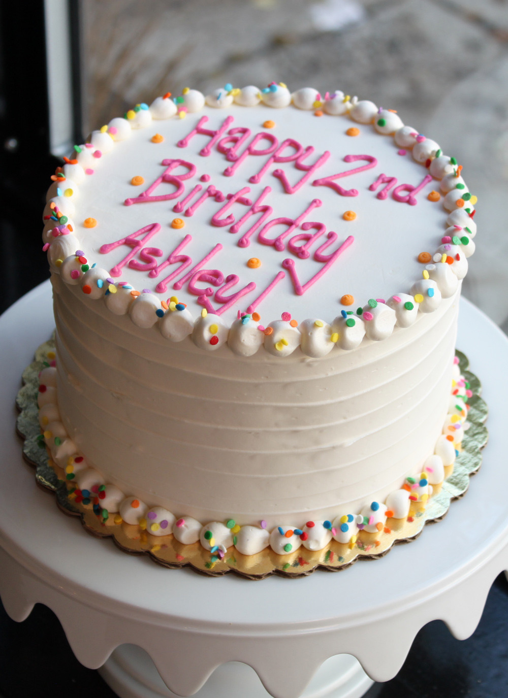 Cake Pictures Birthday
 Whipped Bakeshop Philadelphia Birthday Sprinkles Cake