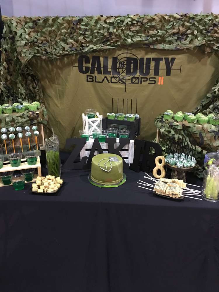 Call Of Duty Birthday Party
 Call of duty Birthday Party Ideas 1 of 6