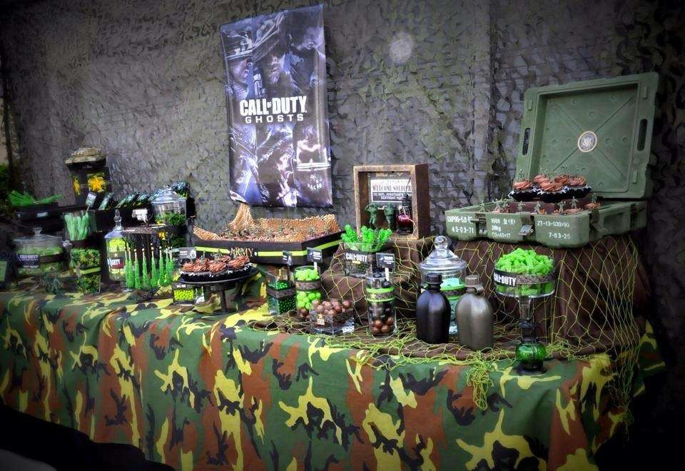 Call Of Duty Birthday Party
 Call of Duty Military Birthday Party Ideas