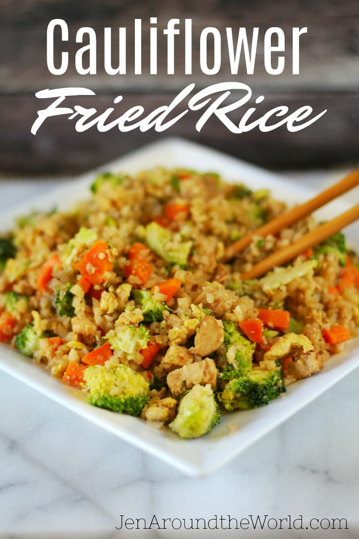 Calories Fried Rice
 Cauliflower Fried Rice Healthy and Full of Flavor Jen