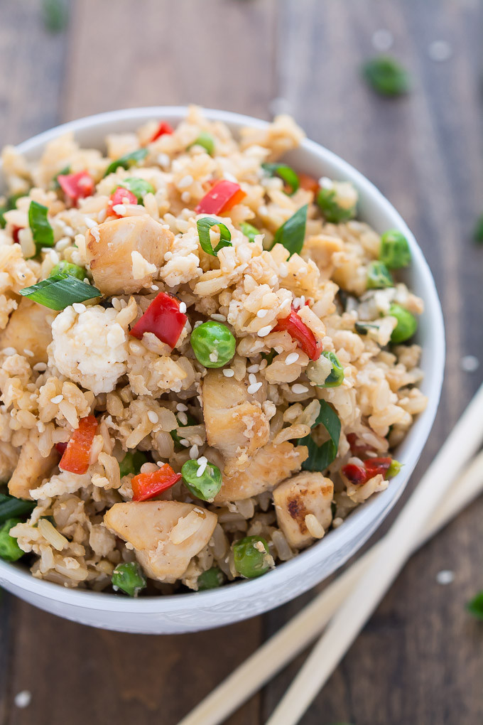 Calories Fried Rice
 chicken fried rice calories