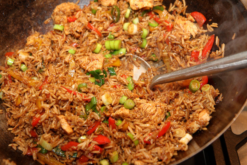 Calories In Chinese Fried Rice
 Chinese chicken fried rice Chinese recipe