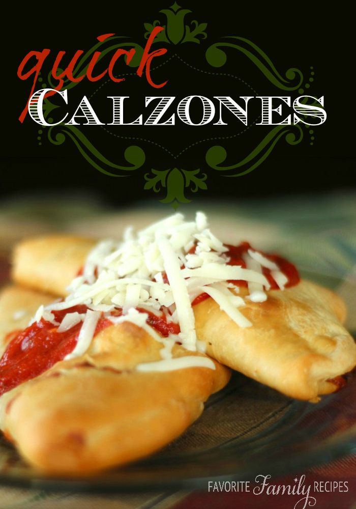 Calzone Recipe With Premade Pizza Dough
 Calzones Recipe