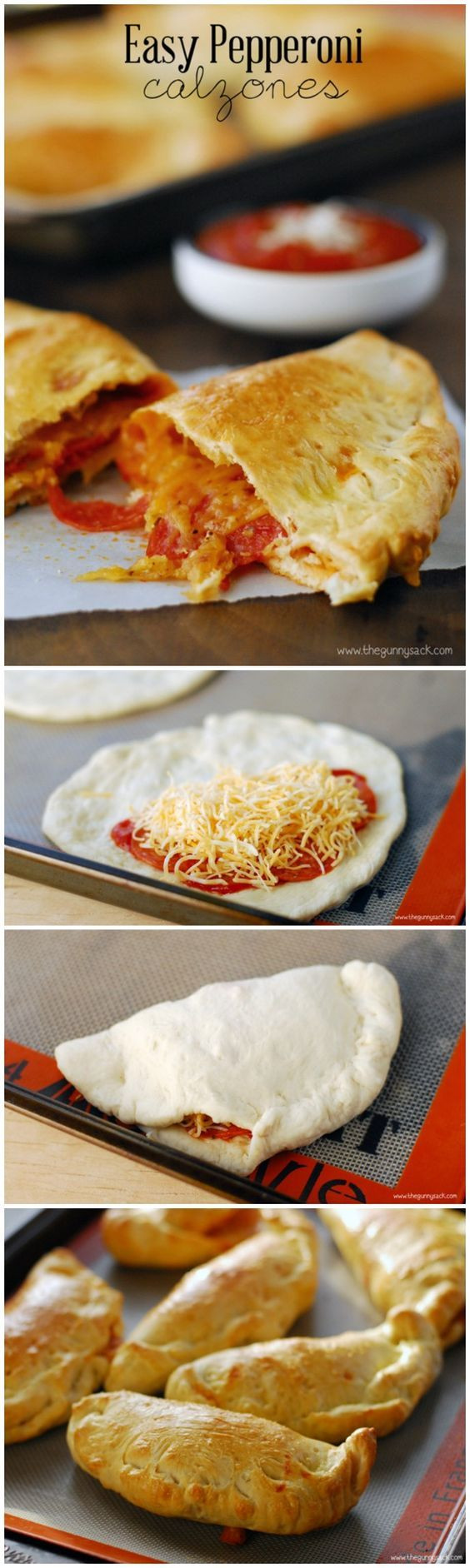 Calzone Recipe With Premade Pizza Dough
 Pepperoni Calzones are easy to make with frozen bread