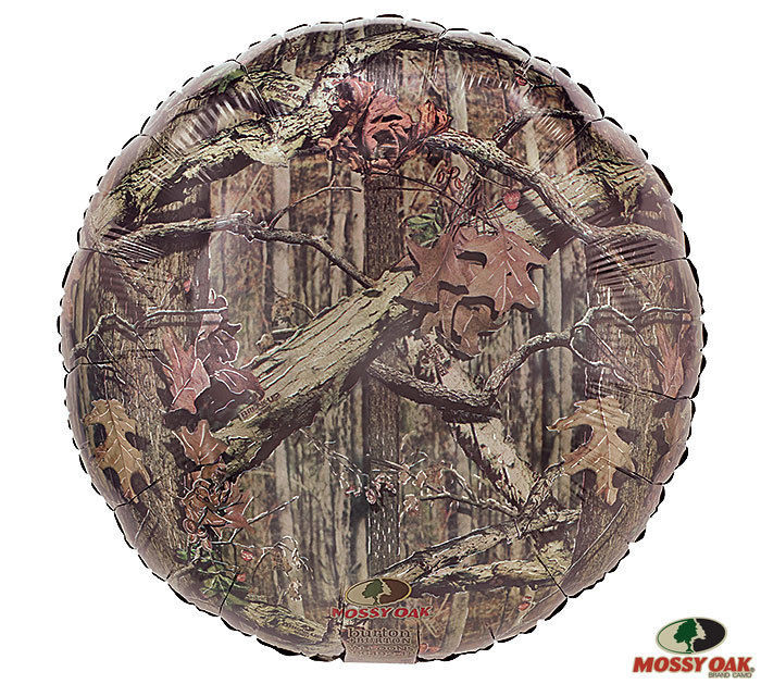 Camo Birthday Decorations
 Camouflage Camo MOSSY OAK Hunting Birthday Party Balloon