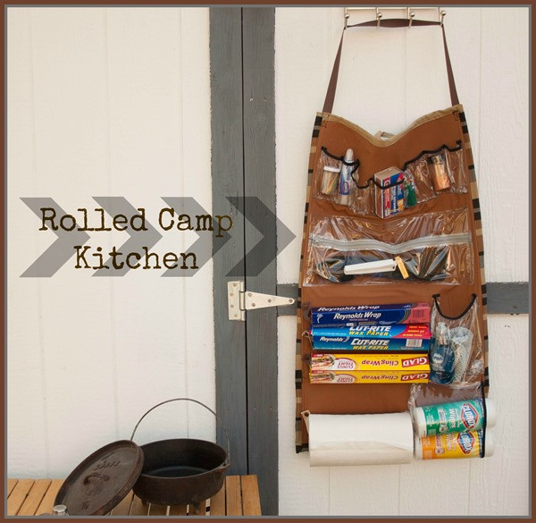 Camp Kitchen Organizer
 How To Rolled Camping Kitchen Organizer