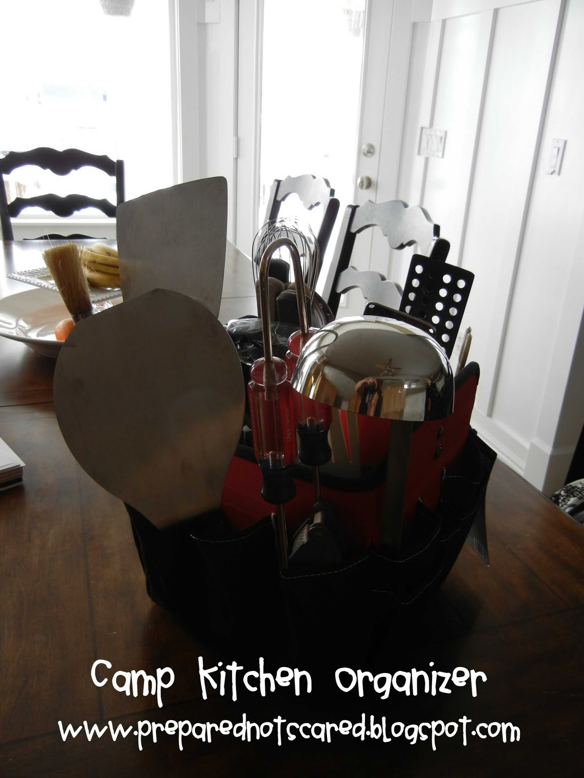 Camp Kitchen Organizer
 Prepared NOT Scared Camp Kitchen Organizer