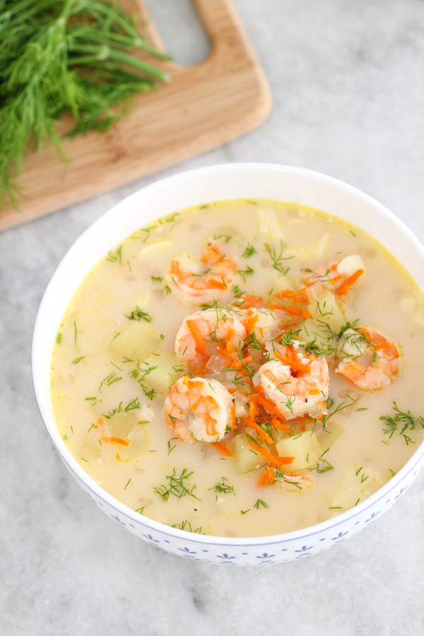 Campbell'S Cream Of Shrimp Soup
 Creamy Shrimp Chowder Olga s Flavor Factory