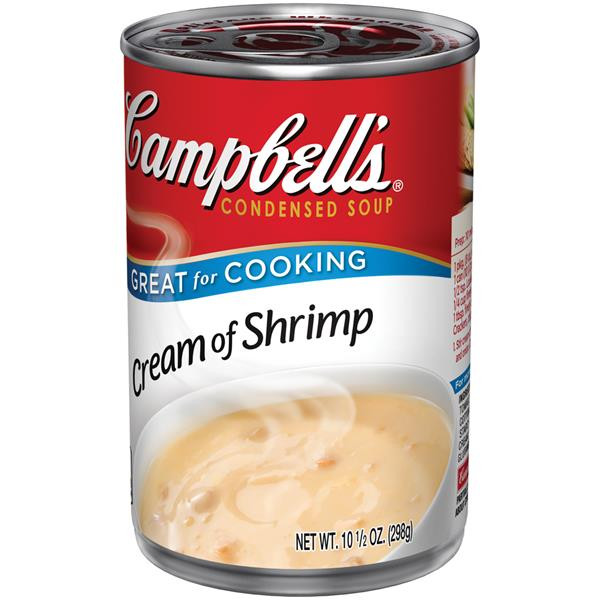 Campbell'S Cream Of Shrimp Soup
 Campbell s Cream of Shrimp Condensed Soup