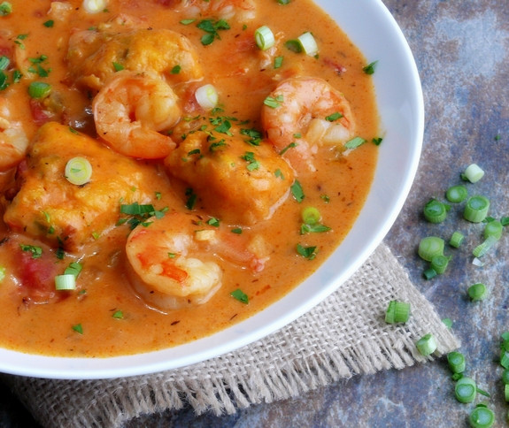 Campbell'S Cream Of Shrimp Soup
 Creamy Shrimp Creole Soup with Bacon Cornmeal Dumplings