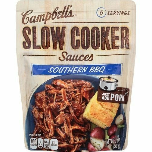 Campbells Crockpot Sauces
 Campbell s Slow Cooker Sauces Southern BBQ
