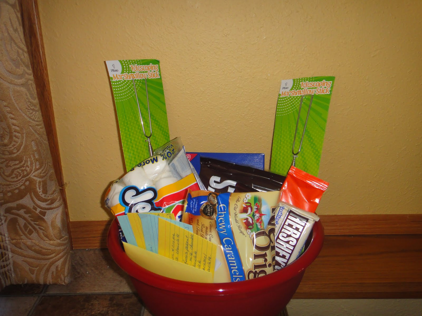 Campfire Gift Basket Ideas
 All Things Fabulous S mores Gift Bask or S mores Party Idea