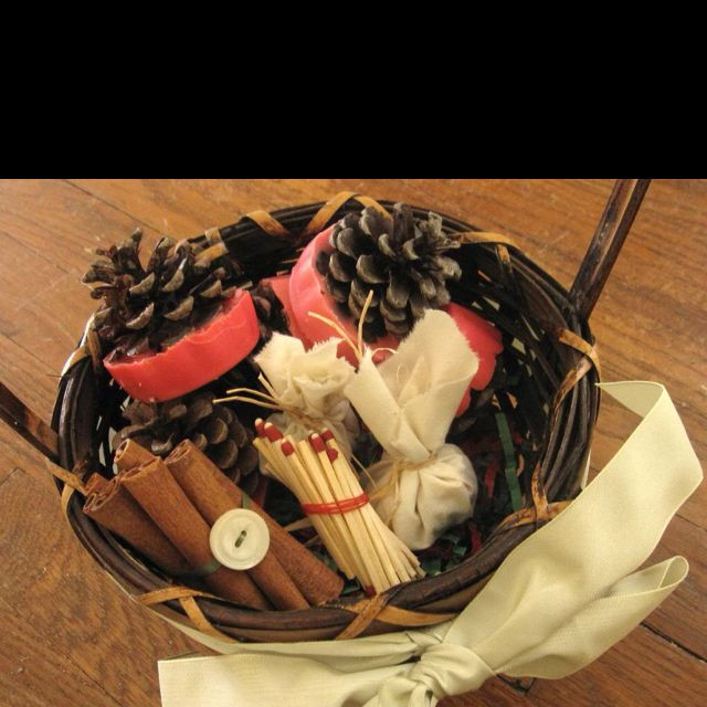 Campfire Gift Basket Ideas
 Fire starter t basket is is a great inexpensive