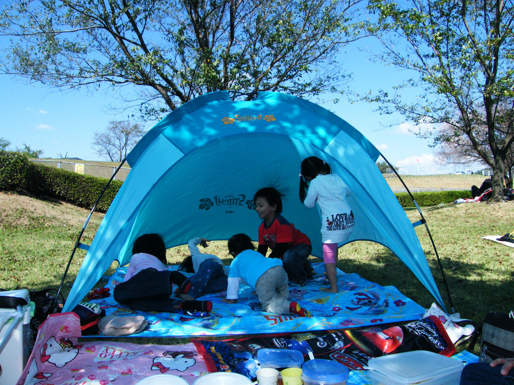 Camping In Your Backyard
 Backyard or Campground Camping is Good Family Fun