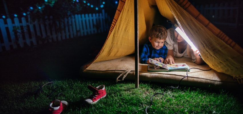 Camping In Your Backyard
 How to Make Your Backyard a Magical Place for Children