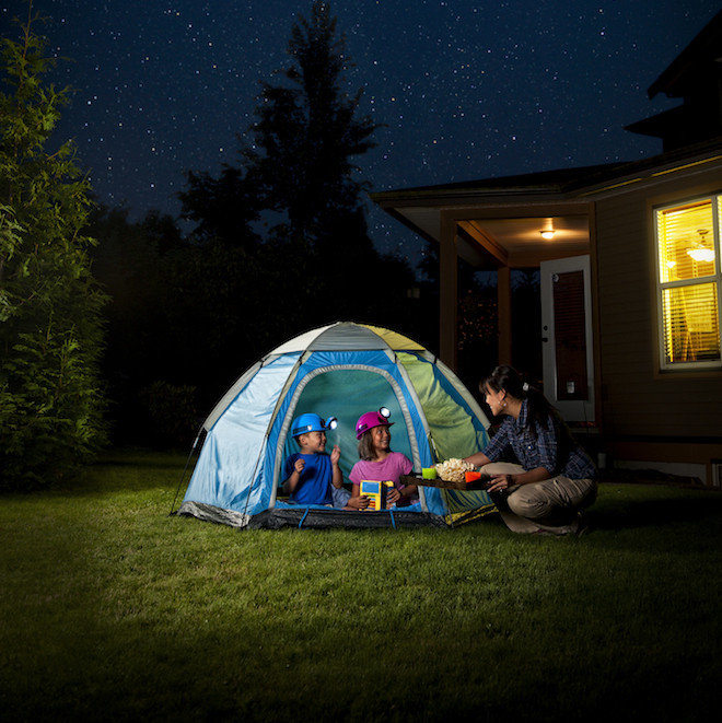 Camping In Your Backyard
 How to go camping in your backyard