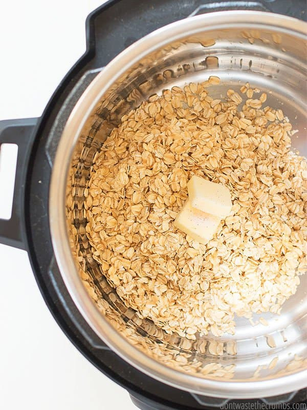 Can I Use Quick Oats Instead Of Rolled Oats
 Instant Pot Oatmeal using rolled oats Don t Waste the
