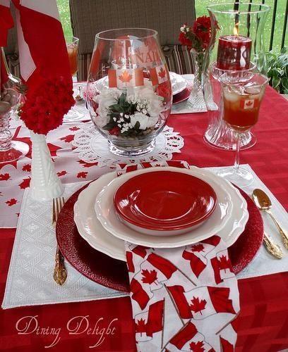 Canada Day Backyard Party Ideas
 50 Canada Day Table Decorations Centerpieces and Summer